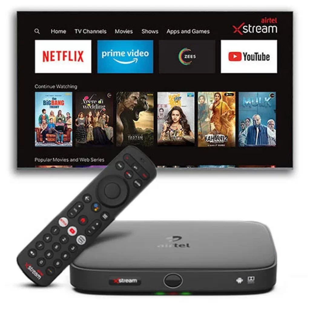 Airtel Xstream - TV streaming Device
