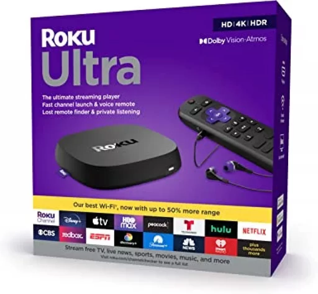Roku Ultra - TV streaming Device