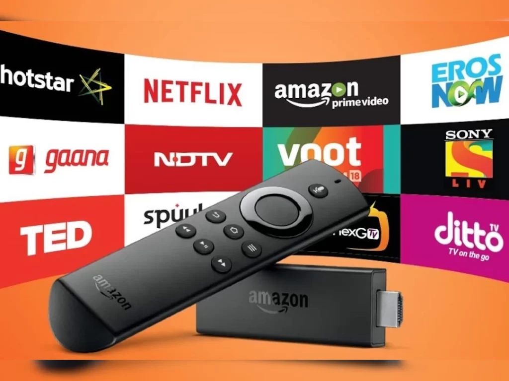 streaming services offered by Amazon Fire Tv Stick 4K