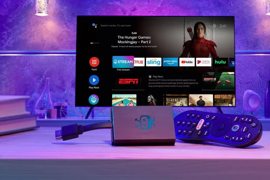 Streaming services on Tivo